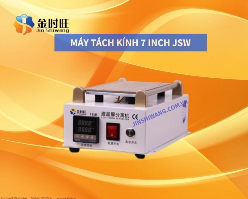 Máy Tách Kính Điện Thoại 7 Inch JSW 168