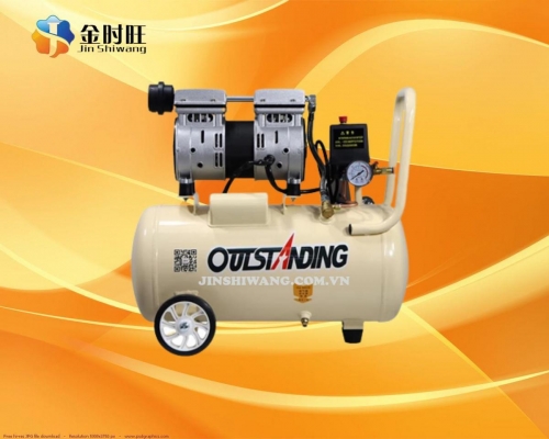 Máy Nén Khí Không Dầu Longgines 550W 30L