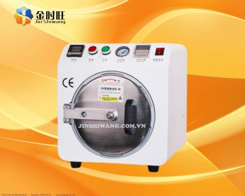 Máy Hấp Khử Bọt Màn Hình Điện Thoại Ép Kính JSW 13 Inch