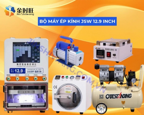 Bộ Máy Ép Kính Điện Thoại JSW 12.9 inch 888MAX