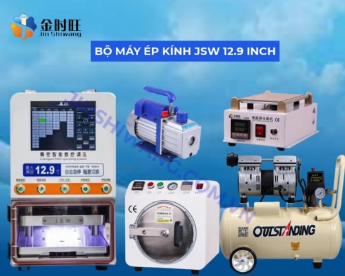 Bộ Máy Ép Kính Điện Thoại JSW 12.9 inch 888MAX
