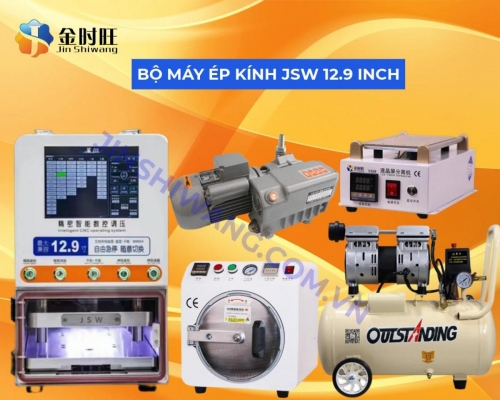 Bộ Máy Ép Kính Điện Thoại JSW 12.9 inch 888MAX