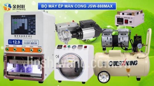 Bộ Máy Ép Kính Điện Thoại JSW 12.9 inch 888MAX