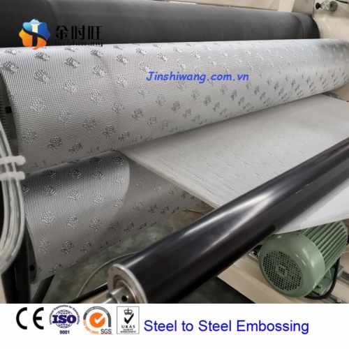 Máy gấp V giấy rút 6line cao cấp