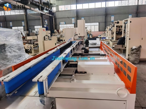 Máy cắt giấy lau tay tự động