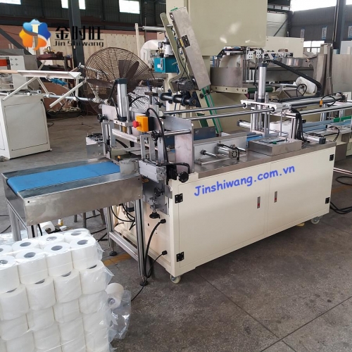 Máy đóng gói giấy vệ sinh bán tự động