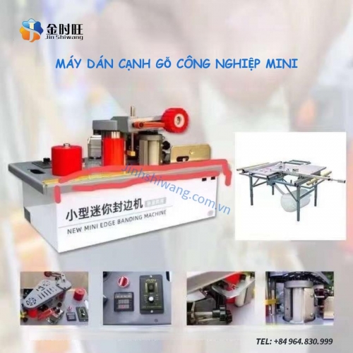 Máy dán cạnh gỗ công nghiệp MINI JUZHIYUAN