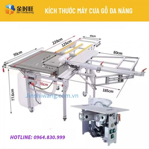 Máy chế biến gỗ công nghiệp đa năng