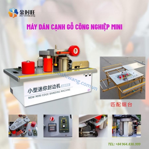 Máy dán cạnh gỗ công nghiệp MINI JUZHIYUAN
