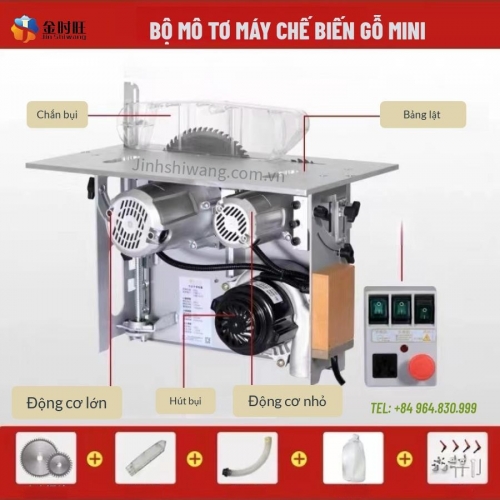 Máy chế biến gỗ công nghiệp đa năng