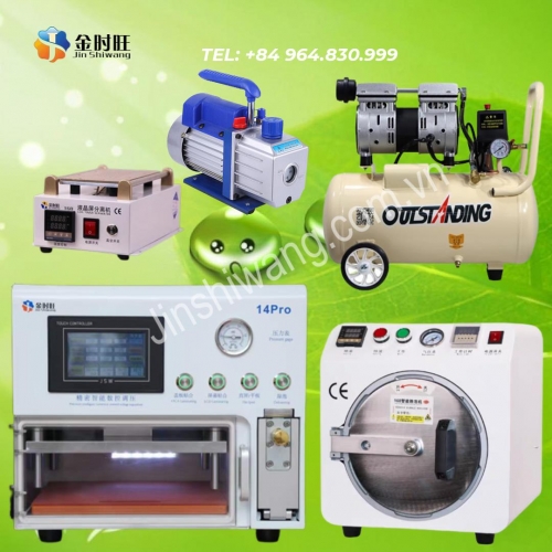 Bộ Máy Ép Kính Điện Thoại JSW 14Pro