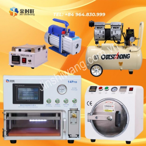 Bộ Máy Ép Kính Điện Thoại JSW 14Pro
