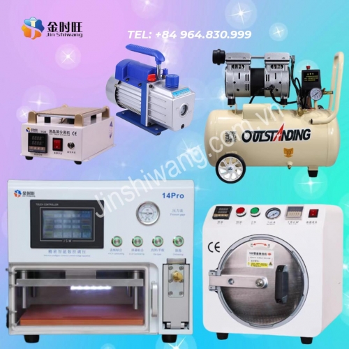 Bộ Máy Ép Kính Điện Thoại JSW 14Pro