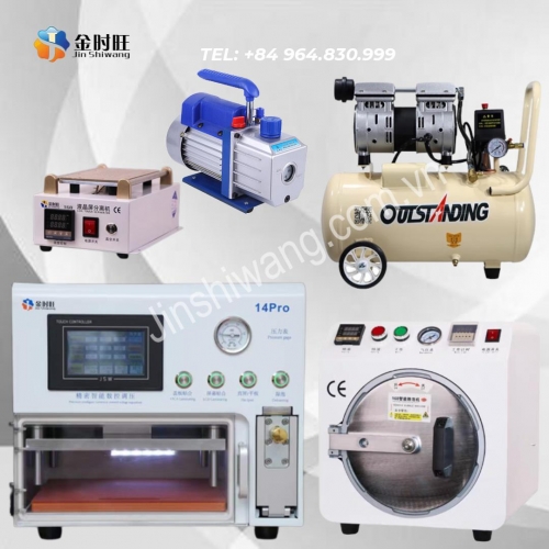 Bộ Máy Ép Kính Điện Thoại JSW 14Pro