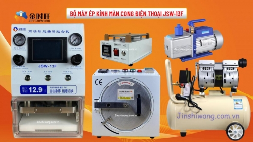 Bộ Máy Ép Kính Điện Thoại 12.9 inch JSW-3F