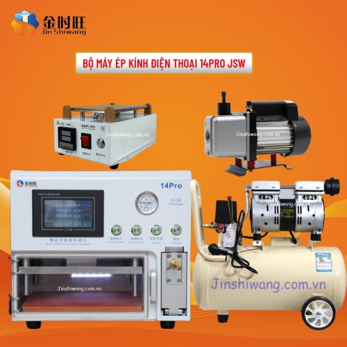 Bộ Máy Ép Kính Điện Thoại JSW 14Pro