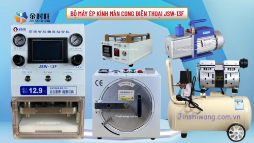 Bộ Máy Ép Kính Điện Thoại 12.9 inch JSW-3F
