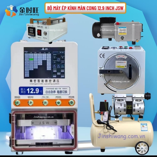 Bộ Máy Ép Kính Điện Thoại JSW 12.9 inch 888MAX