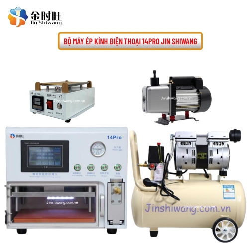 Bộ Máy Ép Kính Điện Thoại JSW 14Pro