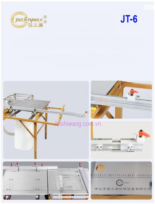 Máy cưa bàn trượt JUZHIYUAN JT-6