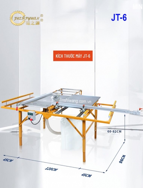 Máy cưa bàn trượt JUZHIYUAN JT-6