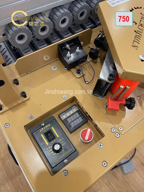 Máy dán cạnh gỗ công nghiệp tự động 750 JUZHIYUAN