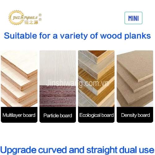Máy dán cạnh gỗ công nghiệp MINI JUZHIYUAN