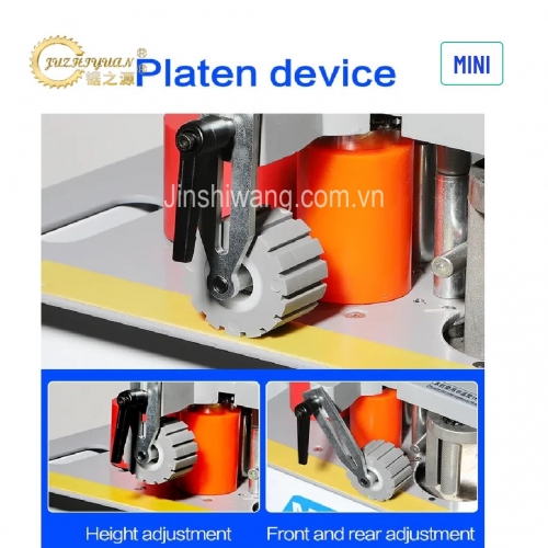 Máy dán cạnh gỗ công nghiệp MINI JUZHIYUAN