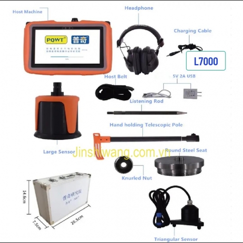 Máy Siêu Âm Phát Hiện Dò Rỉ đường Ống Nước L7000