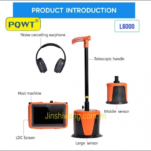 Máy Siêu Âm Phát Hiện Dò Rỉ đường Ống Nước L6000