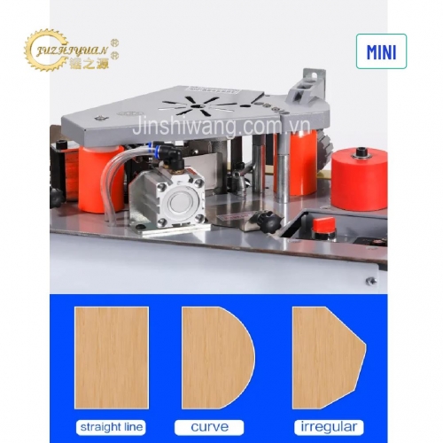Máy dán cạnh gỗ công nghiệp MINI JUZHIYUAN