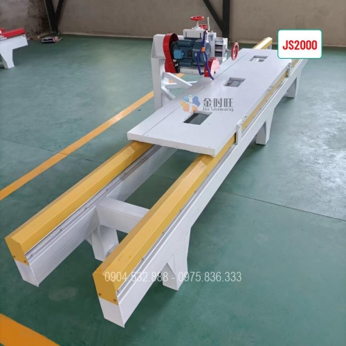 Máy Cắt Gạch, Cắt Đá Bàn Đẩy Khổ 2m JS2000