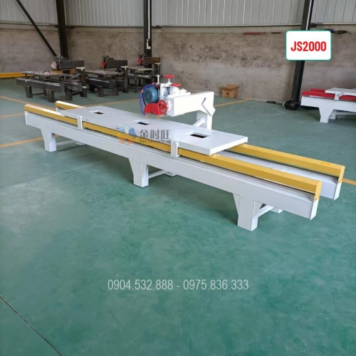 Máy Cắt Gạch, Cắt Đá Bàn Đẩy Khổ 2m JS2000