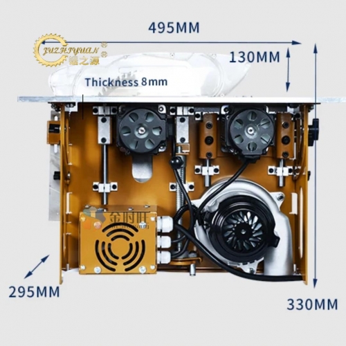 Máy cưa gỗ công nghiệp động cơ không chổi than JUZHIYUAN