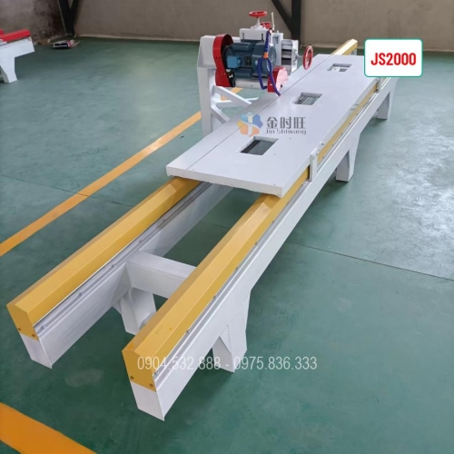 Máy Cắt Gạch, Cắt Đá Bàn Đẩy Khổ 2m JS2000