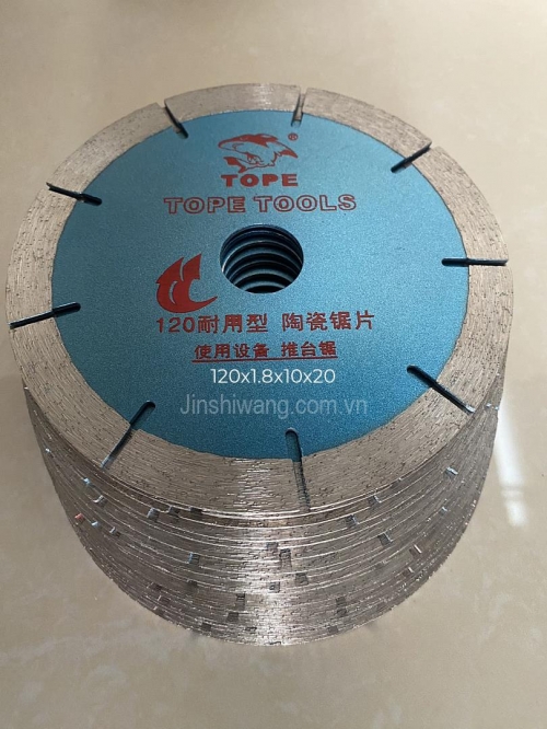 Đĩa cắt gạch cắt đá D120 xanh
