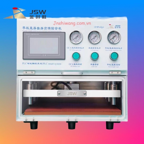Máy Ép Kính Điện Thoại JSW 18 inch Edge