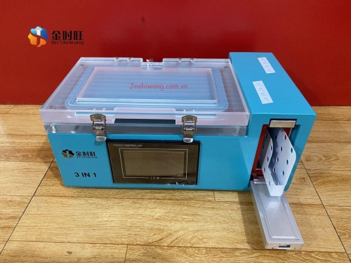 Máy Ép Kính Điện Thoại Bóng Hơi JSW 3 in 1