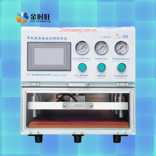 Máy Ép Kính Điện Thoại JSW 18 inch Edge