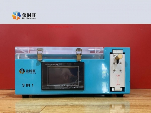 Máy Ép Kính Điện Thoại Bóng Hơi JSW 3 in 1