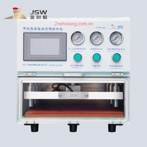 Máy Ép Kính Điện Thoại JSW 18 inch Edge