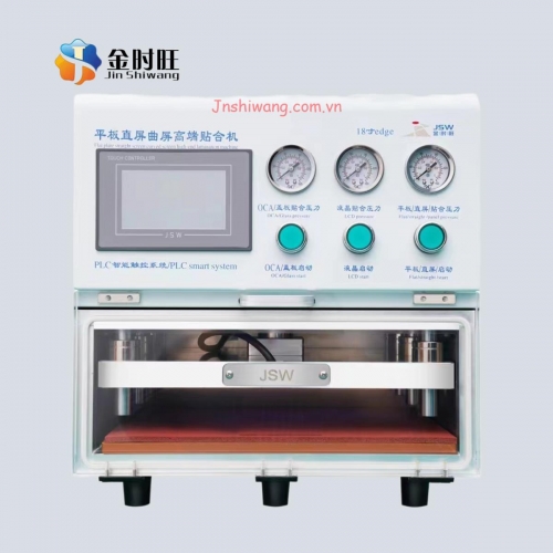 Máy Ép Kính Điện Thoại JSW 18 inch Edge