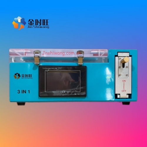 Máy Ép Kính Điện Thoại Bóng Hơi JSW 3 in 1