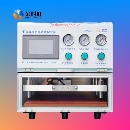 Máy Ép Kính Điện Thoại JSW 18 inch Edge