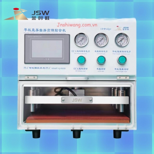 Máy Ép Kính Điện Thoại JSW 18 inch Edge