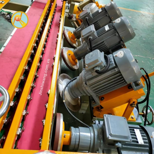 Máy líp, mòi gạch đá băng tải 5 đầu BAOTAO T5-L3200