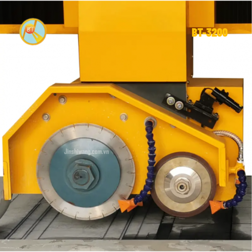 Máy cắt cầu đá, gạch CNC 5 trục 2 lưỡi cắt khổ 3m2 BT-3200