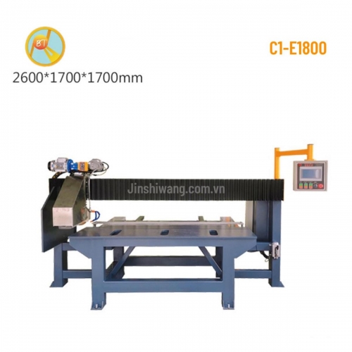 Máy cắt cắt cầu gạch đá Baotao C1-E1800 1 đĩa cắt khổ 1m8