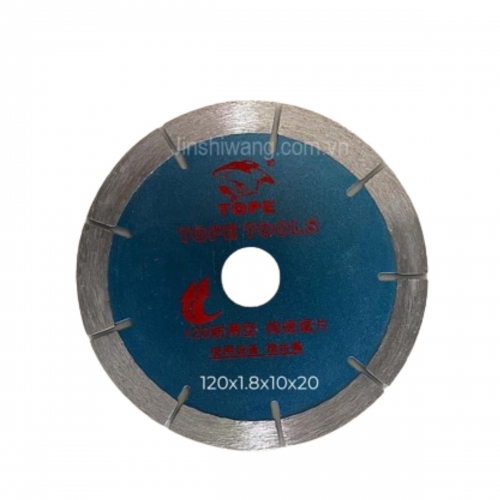 Đĩa cắt gạch, cắt đá TOPE D120