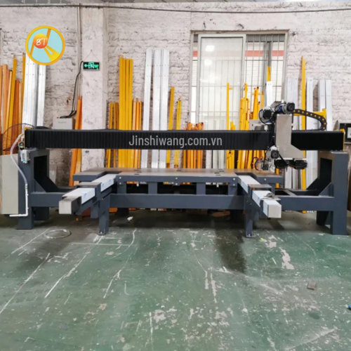 Máy cắt cầu đá, gạch CNC tự động 3 lưỡi cắt khổ 3m2 C3-E3200